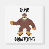 Gone Squatting Magnet (Vorne)