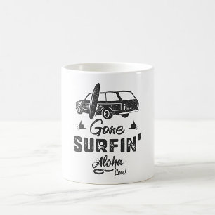 Gone Surfing Aloha Zeit Kaffeetasse