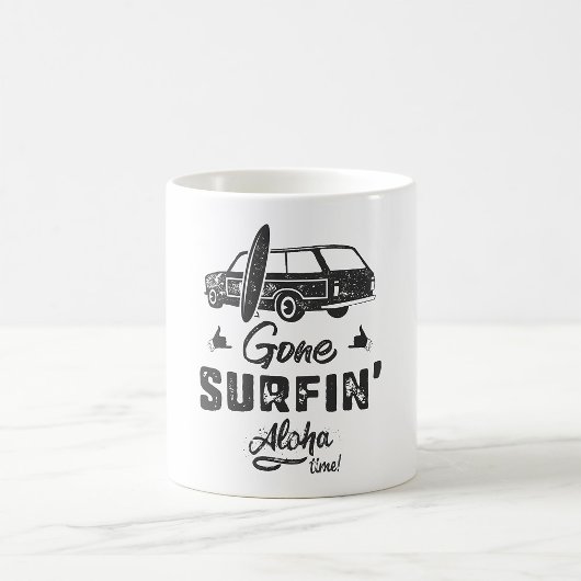 Gone Surfing Aloha Zeit Kaffeetasse
