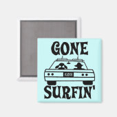 GONE SURFING Magnet (Vorderseite/Rückseite)