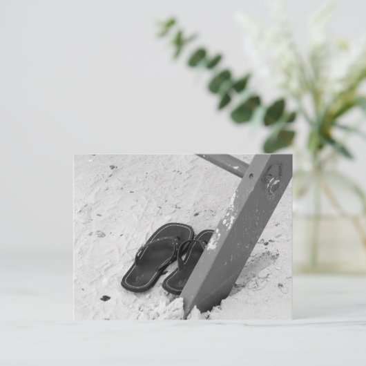 Gone Surfing Postkarte (Stehend Vorderseite)