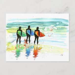 Gone Surfing v.1 Postkarte