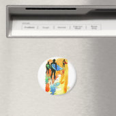 Gone Surfing v.2 Magnet (In Situ (Geschirrspüler))