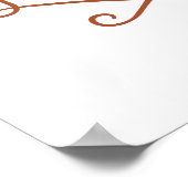 Gone to Carolina Print Poster (Ecke)