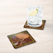 Gone to PEE! Rechteckiger Pappuntersetzer (Vor Ort)