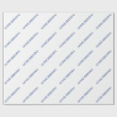 Gone Vogelbeobachtung Geschenkpapier (Flach)