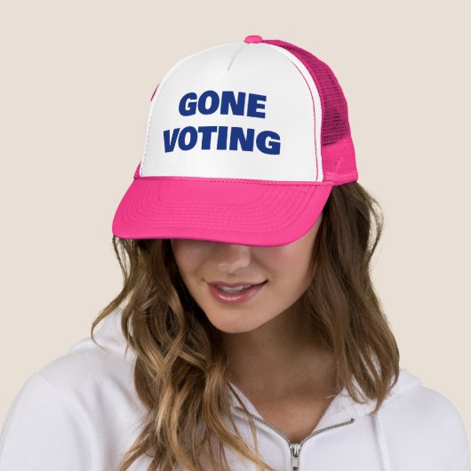 Gone Voting™ Trucker Hat Truckerkappe (Beispiel)