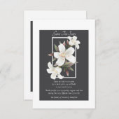 Gone zu bald Beileid Danke Karte (Vorne/Hinten)