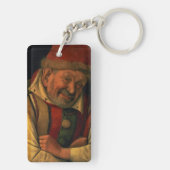 Gonella, der Ferrara-Gerichtsspaßvogel, c.1445 Schlüsselanhänger (Rückseite)