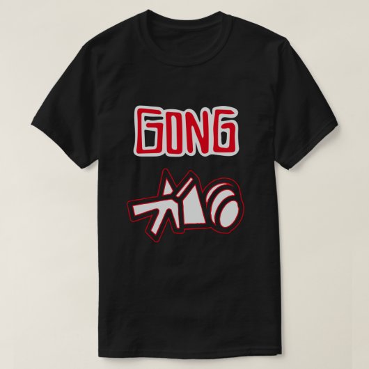 Gong T-Shirt (Design vorne)