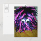 Gonks von Kaiserin Bat Postkarte (Vorne/Hinten)