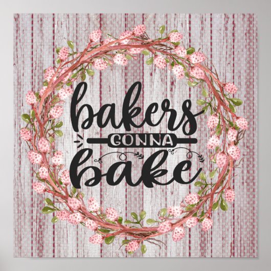 Gonna Bake Poster (Vorne)