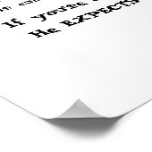 Gonna Be a Bear Poster (Ecke)