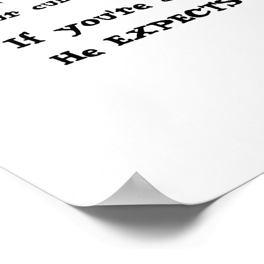 Gonna Be a Bear Poster (Ecke)