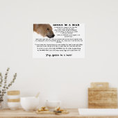 Gonna Be a Bear Poster (Küche)