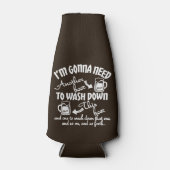 Gonna braucht noch eine Biertypografie Personalisi Flaschenkühler (Vorderseite)