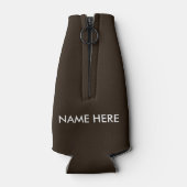 Gonna braucht noch eine Biertypografie Personalisi Flaschenkühler (Rückseite)