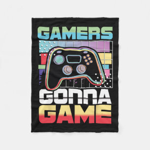 Gonna Game Video Game Player Gaming Funny Fleecedecke