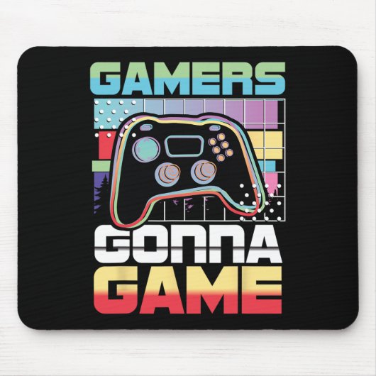 Gonna Game Video Game Player Gaming Funny Mousepad (Vorne)