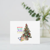 Gonna Go Lay Under The Tree to Remind My Family Postkarte (Stehend Vorderseite)