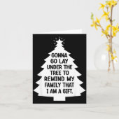 Gonna Go Lay Under The Tree To Remind My Family Th Karte (Gelbe Blume)