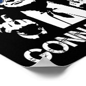 Gonna Hate Middle Finger Funny Trump 2024 Präsiden Poster (Ecke)