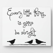 Gonna ist in Ordnung Fotoplatte (Vorderseite)