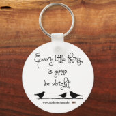 Gonna ist in Ordnung Schlüsselanhänger (Vorderseite)