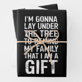 Gonna lay unter den Tree Xmas Familiengeschenken Geschenkpapier Set (Beispiel)