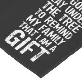 Gonna lay unter den Tree Xmas Familiengeschenken Kurzer Tischläufer (Ecke)