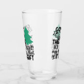 Gonna liegt unter dem Baum, weil ich ein Geschenk  Glas (Links)