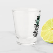 Gonna liegt unter dem Baum, weil ich ein Geschenk Schnapsglas (Links)