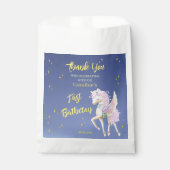 Gönnen Sie Bags "Danke" mit sanftem Einhorn Geschenktütchen (Vorderseite)