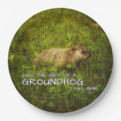 Gönnen Sie den Groundhog-Tellern dieses Jahr Pappteller (Vorderseite)