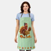 Gönnen Sie mir ein Verzeihung - die lustige Türkei Schürze (Getragen)