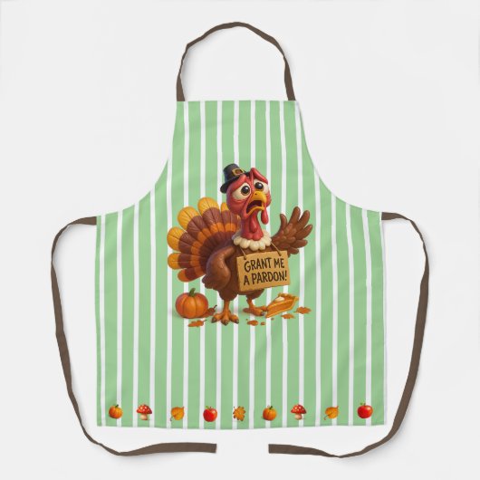 Gönnen Sie mir ein Verzeihung - die lustige Türkei Schürze (Vorderseite)