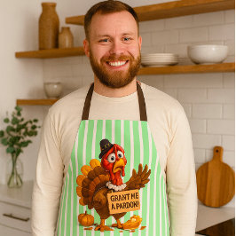 Gönnen Sie mir ein Verzeihung - die lustige Türkei Schürze