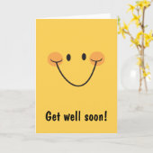 Gönnen Sie sich bald eine Karte mit viel Glück (Gelbe Blume)