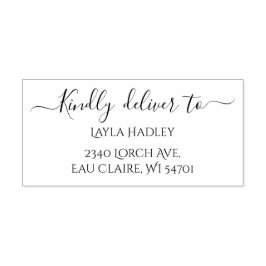 Gönnen Sie sich die Lieferung an die UAWG-Adresse Permastempel