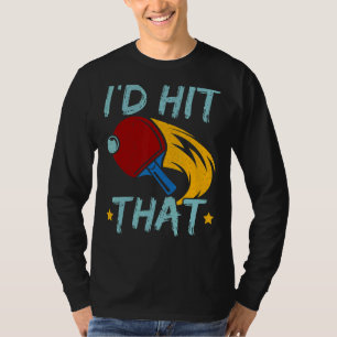 Gönnen Sie sich die Zeit für Tischtennis Pong Mas. T-Shirt