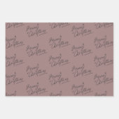 Gönnen Sie sich ein paar fröhliche Weihnachten Geschenkpapier Set (Vorderseite 2)