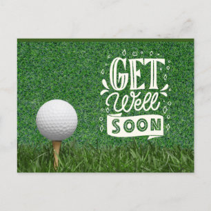 Gönnen Sie sich ein paar Tage Golf auf Grün für Go Postkarte