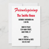 Gönnen Sie sich eine freundliche Einladung für Ihr (Rückseite)