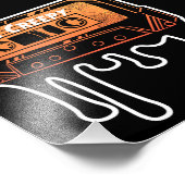 Gönnen Sie sich eine kreative Cassette-Dripping Ba Fotodruck (Ecke)