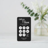 Gönnen Sie sich einen kostenfreien Drink Minimal m Treuekarte (Stehend Vorderseite)