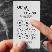 Gönnen Sie sich einen kostenfreien Drink Minimal m Treuekarte