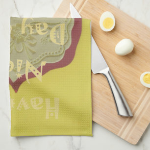 Gönnen Sie sich einen schönen Tag und eine bessere Handtuch