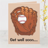 Gönnen Sie sich vom Baseball Team Large Karte (Gelbe Blume)