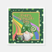 Gonome St. Patrick's Day Paper Napkin Serviette (Vorderseite)