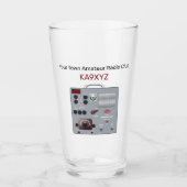 Gonset Communicator Transceiver Ham Radio Glas (Vorderseite)